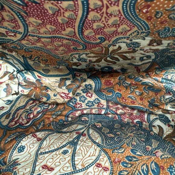 Woven Round Rattan Bag Wicker Straw Purse Crossbody Brown Tropical Boho - Picture 10 of 16